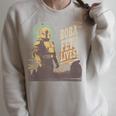 Star Wars The Book Of Boba Fett Lives Raglan Sleeve Sweatshirt Heather Forest