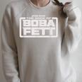 Star Wars The Book Of Boba Fett Logo V-3 Raglan Sleeve Sweatshirt Heather Forest