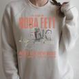 Star Wars The Book Of Boba Fett Meet The New Boss Sketch Raglan Sleeve Sweatshirt Heather Forest