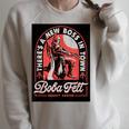 Star Wars The Book Of Boba Fett Vintage Poster V-3 Raglan Sleeve Sweatshirt Heather Forest Star Wars The Book Of Boba Fett Vintage Poster V-3 Raglan Sleeve Sweatshirt Heather Forest