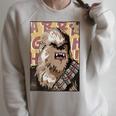 Star Wars Chewbacca Comic Book Character Portrait Raglan Sleeve Sweatshirt Heather Forest Star Wars Chewbacca Comic Book Character Portrait Raglan Sleeve Sweatshirt Heather Forest