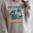 Summer Reading Books Lover I'm Booked For The Summer Raglan Sleeve Sweatshirt Heather Forest Summer Reading Books Lover I'm Booked For The Summer Raglan Sleeve Sweatshirt Heather Forest
