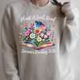 Summer Reading Program 2026 Plant A Seed Read Book Librarian Raglan Sleeve Sweatshirt Heather Forest Summer Reading Program 2026 Plant A Seed Read Book Librarian Raglan Sleeve Sweatshirt Heather Forest