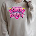 Super Aunt Superhero Grandmother Comic Book Matching Raglan Sleeve Sweatshirt Heather Forest Super Aunt Superhero Grandmother Comic Book Matching Raglan Sleeve Sweatshirt Heather Forest