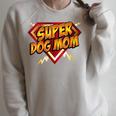 Super Dog Mom Superhero Dog Lover Comic Book Style Raglan Sleeve Sweatshirt Heather Forest Super Dog Mom Superhero Dog Lover Comic Book Style Raglan Sleeve Sweatshirt Heather Forest