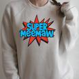 Super Grandmother Comic Book Hero Tshirt Super MeeMaw Raglan Sleeve Sweatshirt Heather Forest Super Grandmother Comic Book Hero Tshirt Super MeeMaw Raglan Sleeve Sweatshirt Heather Forest