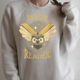Super Reader Owl Bookmarks Reading Librarian Nocturnal Book Raglan Sleeve Sweatshirt Heather Forest