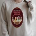 Tale As Old As Time Retro Fairytale Book Lover Premium Tri-Blend Raglan Sleeve Sweatshirt Heather Forest