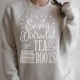 Tea Drinker Easily Distracted By Tea And Books Raglan Sleeve Sweatshirt Heather Forest Tea Drinker Easily Distracted By Tea And Books Raglan Sleeve Sweatshirt Heather Forest