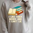 Like Thick Books Cant Lie Happiness Reading Positive Premium Tri-Blend Raglan Sleeve Sweatshirt Heather Forest Like Thick Books Cant Lie Happiness Reading Positive Premium Tri-Blend Raglan Sleeve Sweatshirt Heather Forest