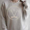 Threadless Grey Sky Chai Hockey Romance Book Club Graphic Raglan Sleeve Sweatshirt Heather Forest