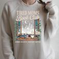 Tired Moms Book Club Coffee Chaos & Chapters Mother's Day Raglan Sleeve Sweatshirt Heather Forest Tired Moms Book Club Coffee Chaos & Chapters Mother's Day Raglan Sleeve Sweatshirt Heather Forest