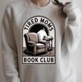 Tired Moms Book Club Raglan Sleeve Sweatshirt Heather Forest Tired Moms Book Club Raglan Sleeve Sweatshirt Heather Forest