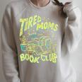 Tired Moms Book Club Running On Coffee Chaos Chapters Raglan Sleeve Sweatshirt Heather Forest Tired Moms Book Club Running On Coffee Chaos Chapters Raglan Sleeve Sweatshirt Heather Forest