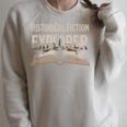 Historical Fiction Explorer Book Lover Gear Bookish Reading Raglan Sleeve Sweatshirt Heather Forest