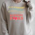 In All History It's Never Good Guys Banning Books Reading Raglan Sleeve Sweatshirt Heather Forest