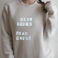 Trendy Read Books Stencil Spray Paint Raglan Sleeve Sweatshirt Heather Forest