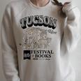 Tucson Festival Of Book Merch TFOB 2026 Critter Jaguar Raglan Sleeve Sweatshirt Heather Forest Tucson Festival Of Book Merch TFOB 2026 Critter Jaguar Raglan Sleeve Sweatshirt Heather Forest