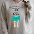 Never Underestimate The Power Of A Girl With A Book RBG Raglan Sleeve Sweatshirt Heather Forest Never Underestimate The Power Of A Girl With A Book RBG Raglan Sleeve Sweatshirt Heather Forest