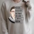 Never Underestimate The Power Of a Girl With a Book Reading Raglan Sleeve Sweatshirt Heather Forest Never Underestimate The Power Of a Girl With a Book Reading Raglan Sleeve Sweatshirt Heather Forest