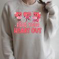 Valentine Day Book Read Your Heart Out Lovers Teacher Kids Raglan Sleeve Sweatshirt Heather Forest Valentine Day Book Read Your Heart Out Lovers Teacher Kids Raglan Sleeve Sweatshirt Heather Forest