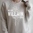 In My Villain Era Book Reader Fantasy Romance Empowerment Premium Tri-Blend Raglan Sleeve Sweatshirt Heather Forest