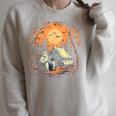 Vintage Ghost Book Reading Camping Gothic Halloween Teachers For Men Women Kids Raglan Sleeve Sweatshirt Heather Forest Vintage Ghost Book Reading Camping Gothic Halloween Teachers For Men Women Kids Raglan Sleeve Sweatshirt Heather Forest