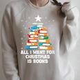 All I Want For Christmas Is Books Xmas Book Reader Reading Raglan Sleeve Sweatshirt Heather Forest All I Want For Christmas Is Books Xmas Book Reader Reading Raglan Sleeve Sweatshirt Heather Forest