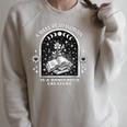 Well-Read Woman Is A Dangerous Creature Feminist Book Lovers Raglan Sleeve Sweatshirt Heather Forest
