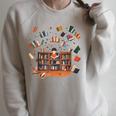 Whimsical Kids Reading Bookshelf Raglan Sleeve Sweatshirt Heather Forest Whimsical Kids Reading Bookshelf Raglan Sleeve Sweatshirt Heather Forest