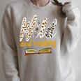 WILD ABOUT READING I Love Books Bookworm Library Day Raglan Sleeve Sweatshirt Heather Forest WILD ABOUT READING I Love Books Bookworm Library Day Raglan Sleeve Sweatshirt Heather Forest