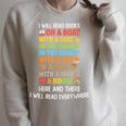 I Will Read Book On Boat Kids Book Reading Raglan Sleeve Sweatshirt Heather Forest I Will Read Book On Boat Kids Book Reading Raglan Sleeve Sweatshirt Heather Forest