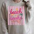 Women's Book Girl Summer Beach Club Summer Reading Raglan Sleeve Sweatshirt Heather Forest Women's Book Girl Summer Beach Club Summer Reading Raglan Sleeve Sweatshirt Heather Forest