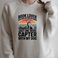 Women's Book Lover Golden Retriever Mom Just One More Chapter Raglan Sleeve Sweatshirt Heather Forest Women's Book Lover Golden Retriever Mom Just One More Chapter Raglan Sleeve Sweatshirt Heather Forest