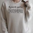 Women's My Favorite Sport Is Reading Fun Book Fan Reader Sketch Art Raglan Sleeve Sweatshirt Heather Forest Women's My Favorite Sport Is Reading Fun Book Fan Reader Sketch Art Raglan Sleeve Sweatshirt Heather Forest