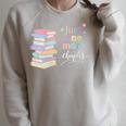 Women's Just One More Chapter Cozy Pastel Bookworm Cute Book Reader Raglan Sleeve Sweatshirt Heather Forest Women's Just One More Chapter Cozy Pastel Bookworm Cute Book Reader Raglan Sleeve Sweatshirt Heather Forest
