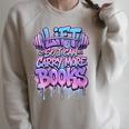 Women's Lift So I Can Carry More Books Reader Workout Raglan Sleeve Sweatshirt Heather Forest