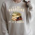Women's Not Hoarding If It's Books Reader Book Nerd Book Reading Raglan Sleeve Sweatshirt Heather Forest Women's Not Hoarding If It's Books Reader Book Nerd Book Reading Raglan Sleeve Sweatshirt Heather Forest