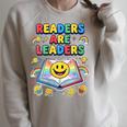 Women's Readers Are Leaders Reading Book Lovers Teacher Rainbow Kids Raglan Sleeve Sweatshirt Heather Forest Women's Readers Are Leaders Reading Book Lovers Teacher Rainbow Kids Raglan Sleeve Sweatshirt Heather Forest