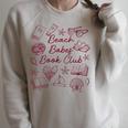 Women's Reading Book Lover Bookish Summer Beach Babes Book Club Raglan Sleeve Sweatshirt Heather Forest Women's Reading Book Lover Bookish Summer Beach Babes Book Club Raglan Sleeve Sweatshirt Heather Forest
