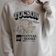 Women's Tucson Festival Of Book Merch TFOB 2026 Critter Jaguar Raglan Sleeve Sweatshirt Heather Forest Women's Tucson Festival Of Book Merch TFOB 2026 Critter Jaguar Raglan Sleeve Sweatshirt Heather Forest