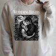 Women's Wuthering Heights Gothic Book Lover Classic Literature Raglan Sleeve Sweatshirt Heather Forest