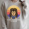 In A World Full Of Bookworms Be A Book Lion Dragon Reading Raglan Sleeve Sweatshirt Heather Forest