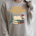 World Languages Squad Books Tower Performance Raglan Sleeve Sweatshirt Heather Forest