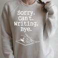 Writer Author Writing Book Novelist Editor Wordsmith Novel Raglan Sleeve Sweatshirt Heather Forest