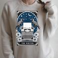 The Writer Typewriter Crow Writing Journalist Book Writer Raglan Sleeve Sweatshirt Heather Forest The Writer Typewriter Crow Writing Journalist Book Writer Raglan Sleeve Sweatshirt Heather Forest