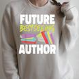 Writing Book Novel Writer & Published Author Future Raglan Sleeve Sweatshirt Heather Forest