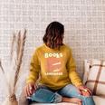 Book Lovers Valentines Day Books Are My Love Language Raglan Sleeve Sweatshirt Ash