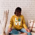 Bookworm Love Book Lover Reading Librarian Raglan Sleeve Sweatshirt Ash