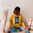 Cosmic Botanical Book Lover Reading Raglan Sleeve Sweatshirt Ash